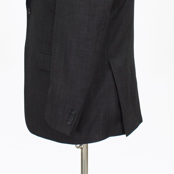 Marc Anthony 40R Gray Solid 2-Button Sport Coat Blazer Jacket V522 - Picture 8 of 11